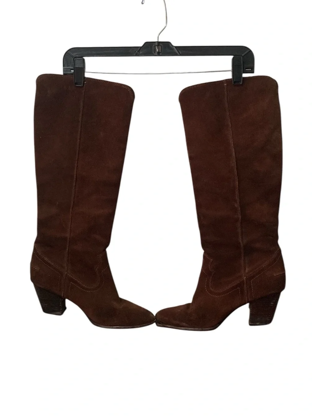 Frye Classic Brown Suede Knee-High Boots